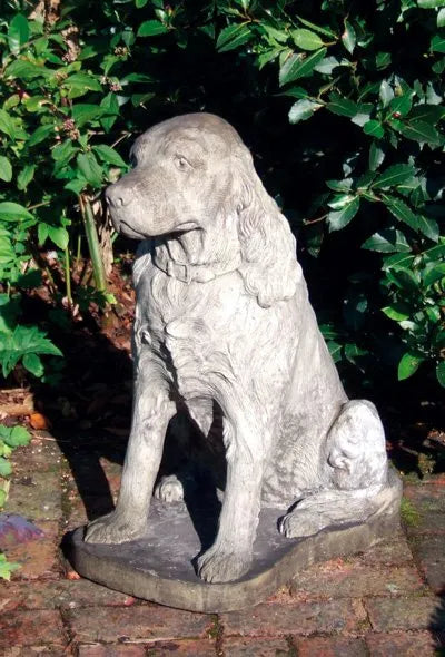Spaniel Garden Statue